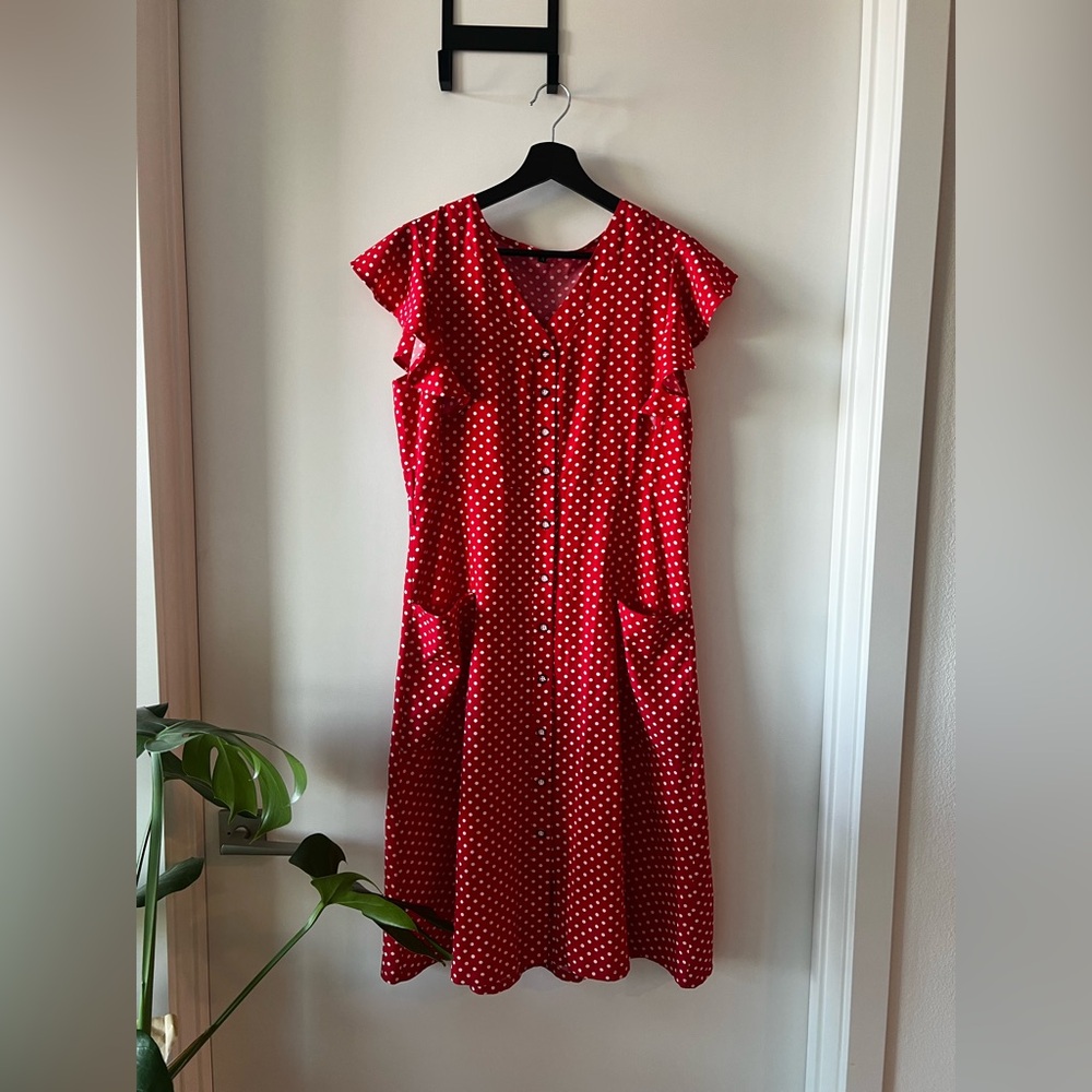 Red Polka Dot Dress